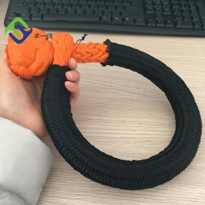 11mm 12mm Double Braided UHMWPE Rope Soft Shackle for Sale