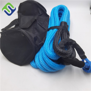 Customized Kinetic Double Braided Nylon Recovery Car Towing Rope