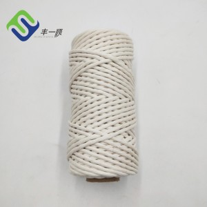 100% Natural Pure single strand cotton rope