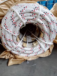 Marine Mooring Hawser 12 pramenov pletena vrv z UV zaščito UHMWPE