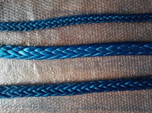 50mm 12 Strands Braided UHMWPE Spectra Rope Sk78/75 with high strength