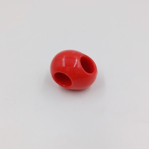 Röd färg plastrepkoppling används för lekplatskombinationsrep
