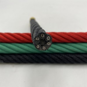 Hot Sale 16mm Polyester Playground Combination Climbing Rope
