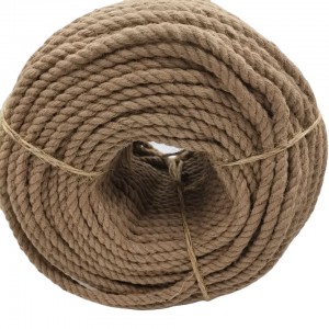 12mm*200m diameter 100% Natural Twisted Packing Rope Jute Rope