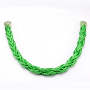 44mmx50mm Green Color Deep Sea Marine Cable Laying Ship Used PP Combination Rope