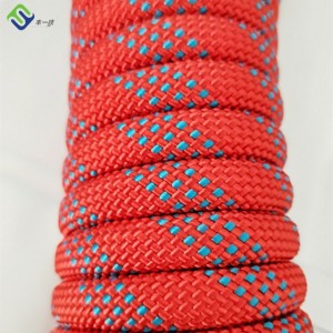 Safety Nylon Braided Climbing Mountaineering Rope for Outdoor Use