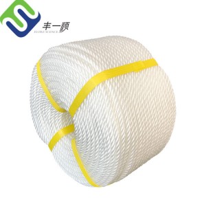 3mm-20mm twist 3 strand PE polyethylene rope plastic fishing rope