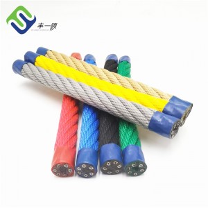 Mixed Colored Combination Playground Climbing Rope 16mm/18mm/20mm