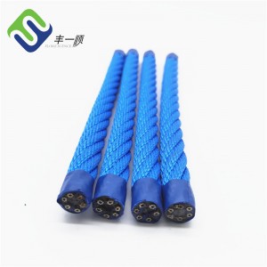 6×8 Fiber Core Playground Combination Wire Rope 16mmx500m na ​​UV Resistance