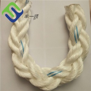 High strength 8 strand PP rope ship mooring rope for shipyard