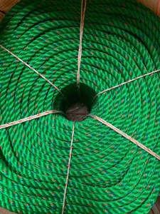 100% PE Polyethylene 3 Strand Twisted Rope 2.5mm/3mm Rope