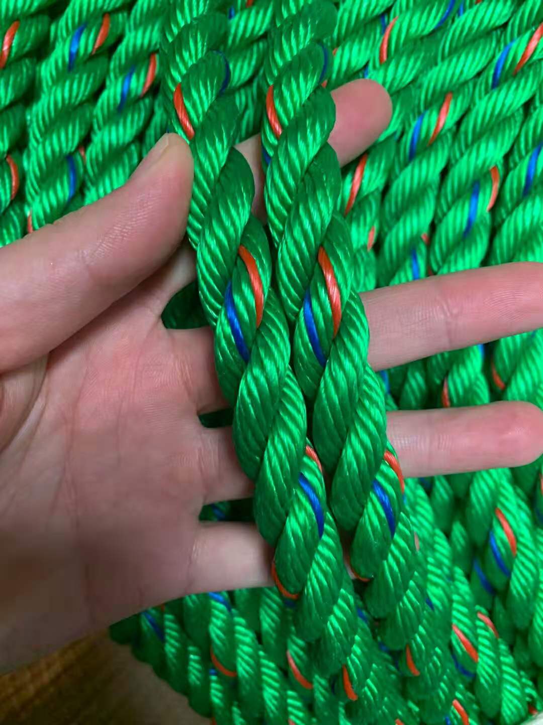 Factory Outlets Braided Polyamide Climbing Rope - UV Resistance PP Danline Rope 3 Strand for Fishing – Florescence