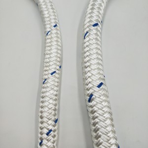 White Double Braided Nylon Rope Nylon Braid Marine Ropes Ship Rope