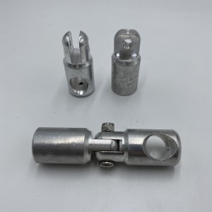 Playground Use Aluminum Solid Cross Connector for Combination Rope