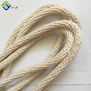 soild 8 mm 100% pure cotton rope for packing