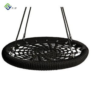 1200mm Round Bird Nest Swing Outdoor Equipment with Red and Blue Color