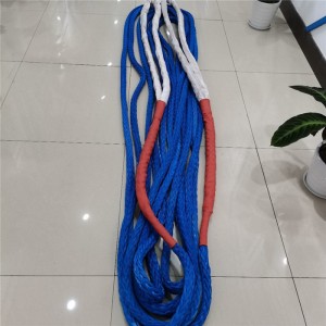 Lighweight 12 strand UHMWPE rope for ship repairing