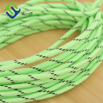 Manufacturing Companies for Twisted Polypropylene Colored Rope - High Strength Popular Colour 16mm Polypropylene Glow In The Dark  – Florescence