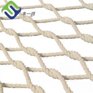 Gran oferta de corda de algodón 100% retorcida de 3 fíos
