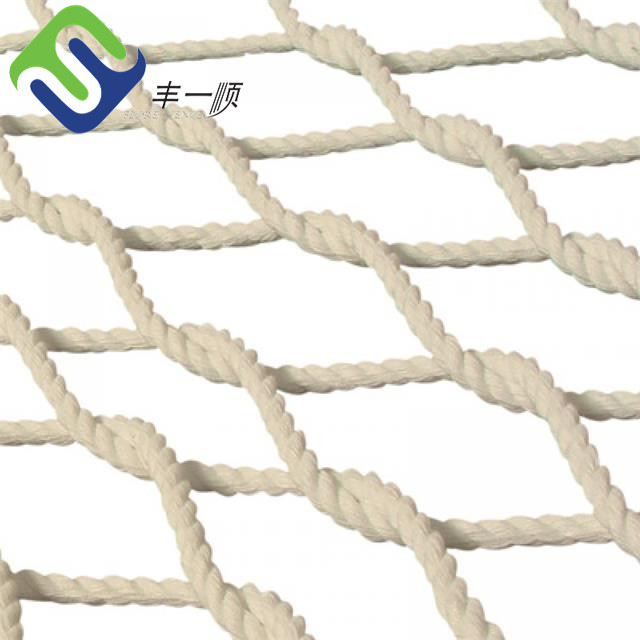Hot sale Nylon Double Braided Anchor Rope - Hot Sale 3 Strand Twisted 100% Natural Cotton Rope  – Florescence