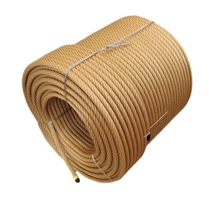 16mm twist 6 strand PP combination rope for climbing net