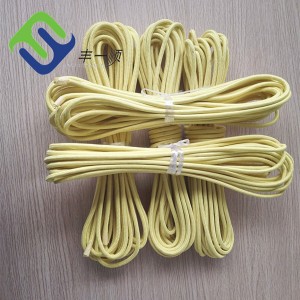 High Quality Braided Aramid Rope with High Fire Resistance for Cable Drag