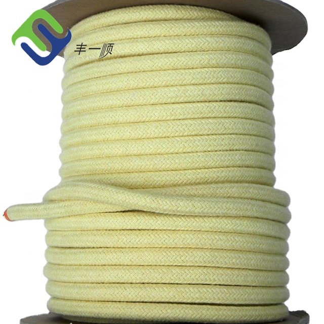 100% Original Pp Multifilament Braided Rope - Abrasive Resistance 12mm Aramid braided rescue Rope – Florescence