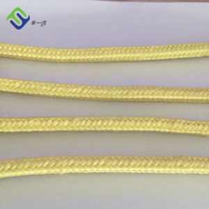 Abrasive Resistance 12mm Aramid braided rescue Rope