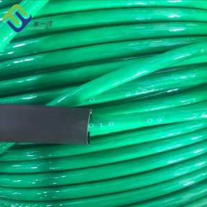 14mmx300m kabel trek transmissielyne Aramide vesel tou met PU cover