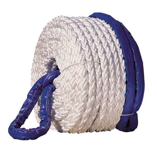 Factory wholesale Flat Aramid Ropes - 8 Strands Braided Polypropylene Marine Mooring Rope – Florescence