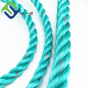 UV Resistant 10mm PP Packing Rope 3 Strand Twisted Rope PP Twist Cord