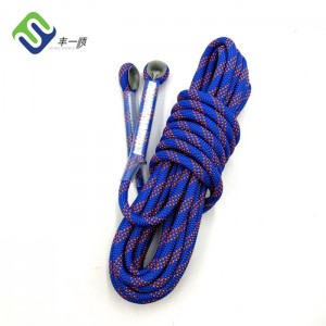 Різнобарвна плетена нейлонова мотузка для скелелазіння високої міцності