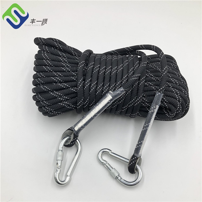 Best Price on Woven Rope - Custom 10mm Polyester climbing rope for Outdoor Activity – Florescence