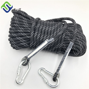Hot sale Factory Pe Twine Rope - Factory 10mm safety mountaineering climbing rope – Florescence
