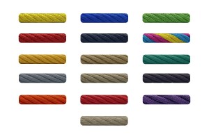 16mm Colorful 4 Strand Twisted PET Combination Playground Rope mei UV Resistance