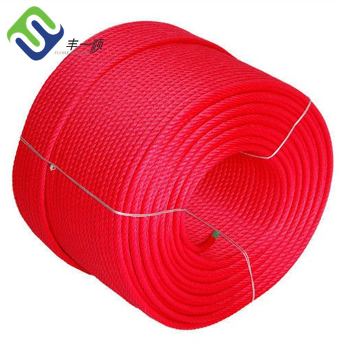 Manufactur standard Strand And 4-Strand Rope - 16mm Red 6 x 7 with fiber core braided combination rope for playground – Florescence
