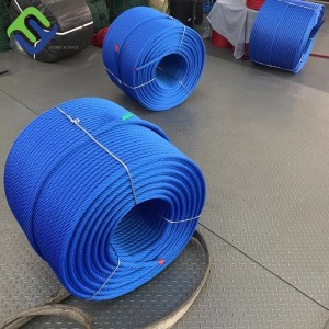 Corda de escalada resistente a UV de 16 mm para playground
