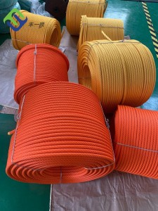 16 mm de poliéster combinación de cable de aceiro corda de recreo 500 m á venda