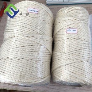 Igiyar Macrame 4mm x 240yd/100% Natual Cotton Macrame Rope