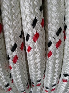 Doppelt geflochtenes UHMWPE-Seil mit Polyestermantel, 56 mm Durchmesser, 200 Meter Länge