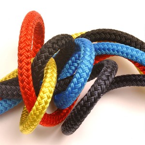 Multi-Colored Double Braided Widely Used Nylon Towing Rope