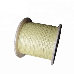 12 Strands Kevlar Braided Rope With Fireproof Resistance