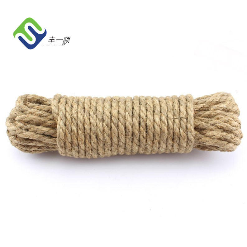 Fast delivery China Sisal Ropes - 1/4 Inch Jute Rope Sizes Untreated 4mm&40mm Hemp Rope Price  – Florescence