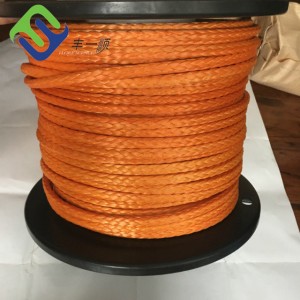 Chinese Supply High Strength UHMWPE 12 Strand Mooring Rope 64mm