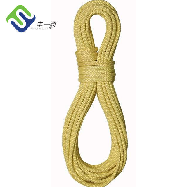Quality Inspection for Kevlar Rope 3mm - High Strength Fire retardant braided 6mm/8mm/10mm aramid rope for sale – Florescence