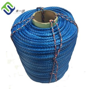 18mm 12 Strand UHMWPE Rope high tensile synthetic winch rope