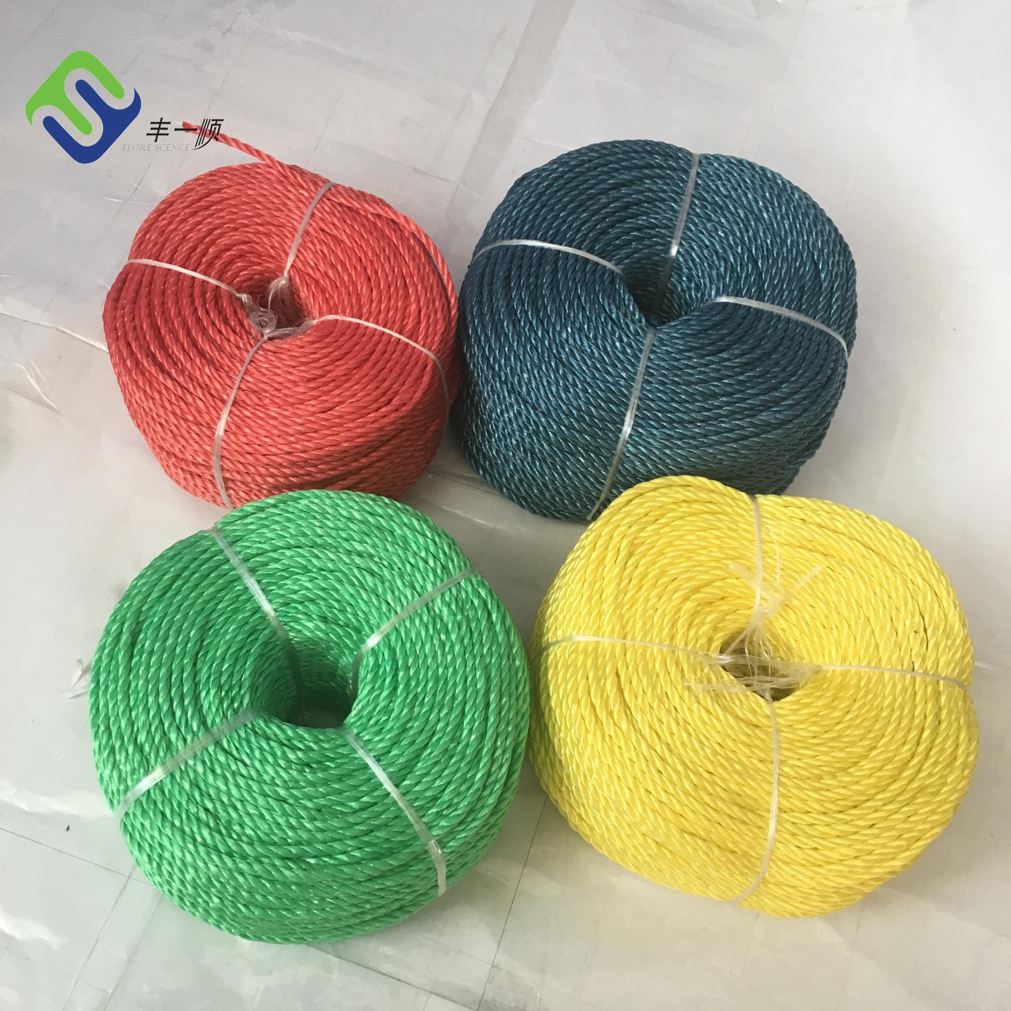 2017 New Style Pp Multifilament Solid Braid Rope - Quality assured PP plastic packing rope  – Florescence