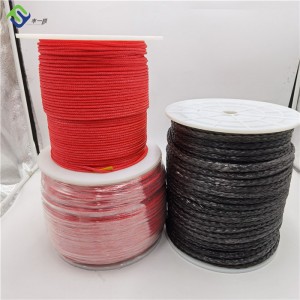 Synthetic 1mm 2mm 3mm 12 strand braid uhmwpe rope
