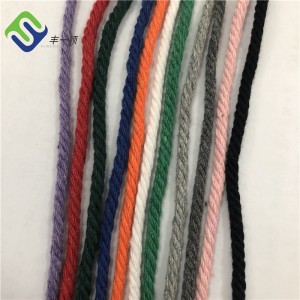 Hot sale popular 4mm cotton rope for art work