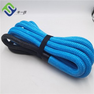 High Duty 4WD Car Double Braided Nylon Kinetic Vehicle Recovery Tow Rope